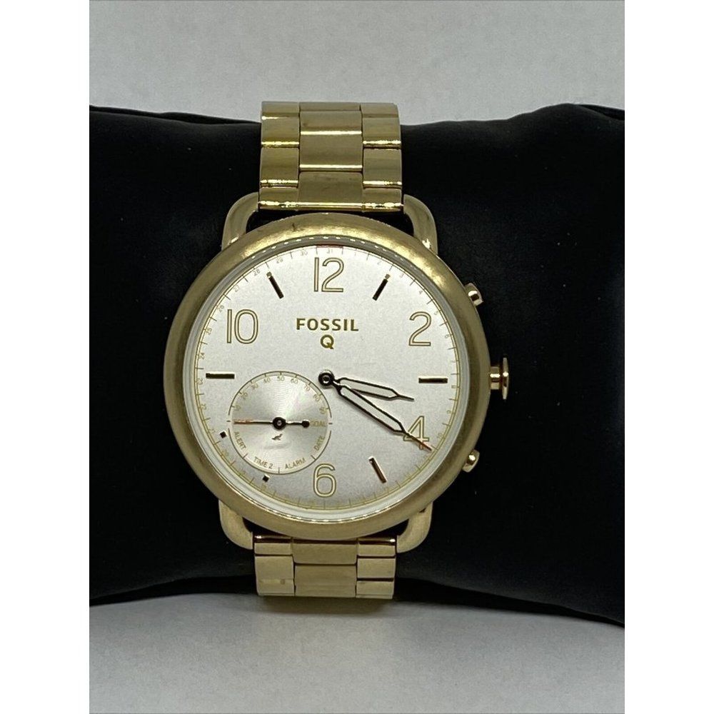 Fossil FTW1144 Womens Gold Stainless Steel Analog